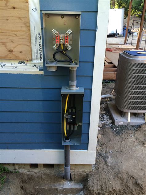 how to hook up electric meter box|residential electric meter box installation.